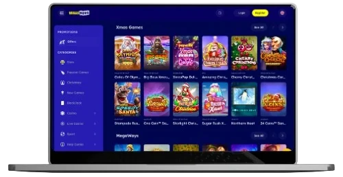 Vegas Nova kasino seite